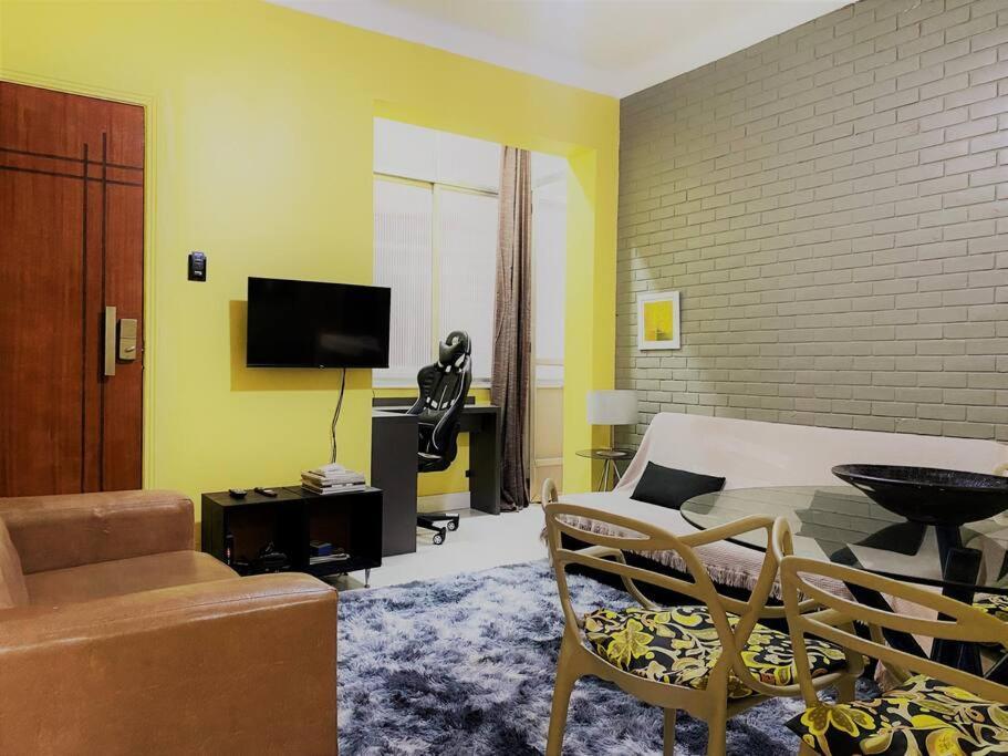 Incrivel Apartamento Na Avenida Atlantica Rio de Janeiro Luaran gambar